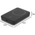 Belkin BoostCharge Wireless Power Bank 5000mAh MagSafe Charger 7.5W, Built-in Pop-up Kickstand - iPhone 17, Air, Pro, Pro Max, AirPods, Apple Watch, Google Pixel 10, etc. - Black